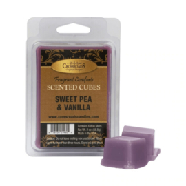 Sweet Pea & Vanilla Crossroads Candle Scented Cubes  56.8 gram