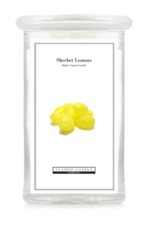 Sherbet Lemon Large Geurkaars  150 Branduren 2 wicks