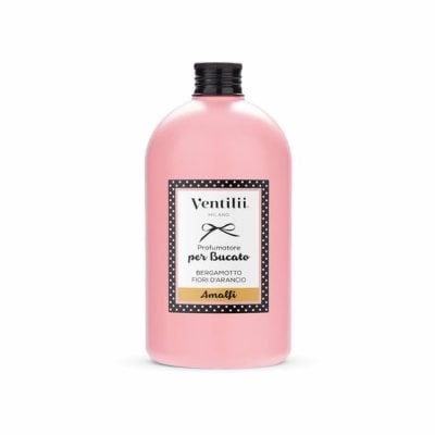 Wasparfum Amalfi (bergamot & oranjebloesem) Ventilii Milano 500 ml