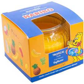 Tropical Fun Haribo kleine geurkaars in doosje 85 g