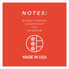 Blood Orange geurkaars Cheerful Candle 2 lonten 680 gram