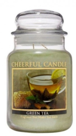 Green Tea Geurkaars Cheerful 2 wick 680 gr