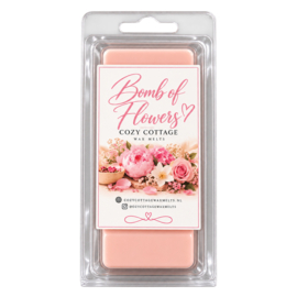 Flower Love waxmelt 65 gram sojawas Cozy Cottage