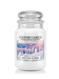 Mountain Sunrise Country Candle Large Jar 150 Branduren