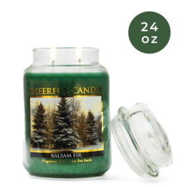 Balsam Fir  geurkaars Cheerful Candle 2 lonten 680 gram