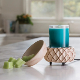 Lattice  Candle Warmers® 2-in-1 klassieke geurlamp en waxmelt brander