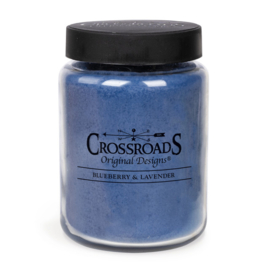 Blueberry & Lavender Crossroads Candle 2 wick Candle 140 Branduren