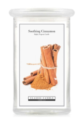 Soothing Cinnamon Large Geurkaars  150 Branduren 2 wicks