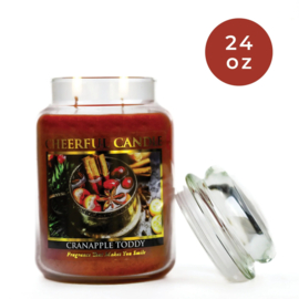 Cranapple Toddy Cheerful geurkaars – 2 lonten 680 gram