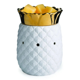 Pineapple Candle Warmers  Illumination geurlamp wit goud electrice