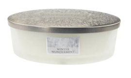 Winter Wonderland geurkaars Heart & Home Ovaal 4 lonten