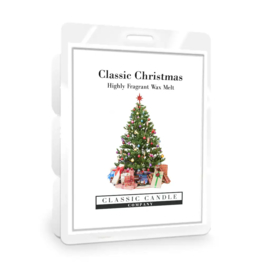 Classic Christmas Classic Candle Wax Melt 90g - frisse kerstboom geur met dennen