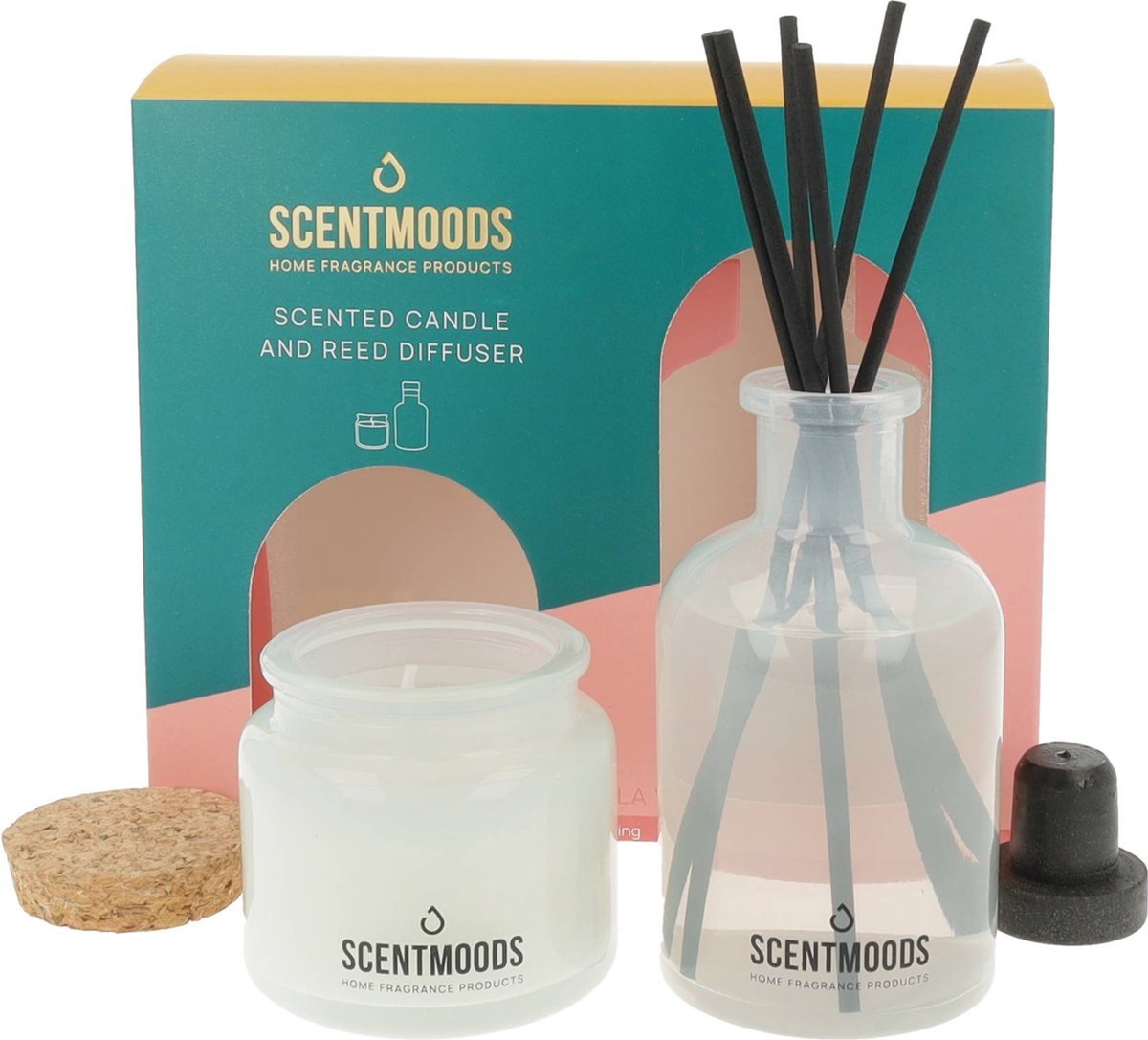Scentmoods by Scentchips® geurstokjes & geurkaars La Vie Cadeauset