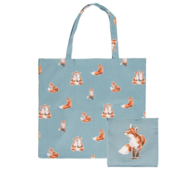 Foldable Shopping Bag 'Bright Eyed and Bushy Tailed'  (Vos)