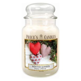 Winter Kisses Price's Candles Large 630 gram