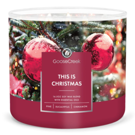 This is Christmas Goose Creek Candle® 411 gram