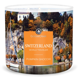 Pumpkin Gnocchi  Goose Creek Candle® Switzerland World Traveler 3 wick