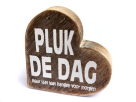 Teksthart  naturel  pluk de dag 10 cm