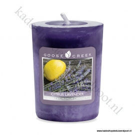 Citrus Lavender Goose Creek Candle Votive Geurkaars