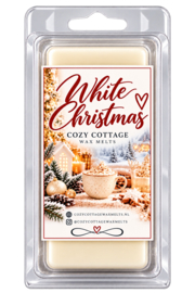 White Christmas waxmelt 65 gram sojawas Cozy Cottage
