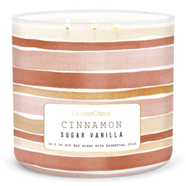 Cinnamon Sugar Vanilla  Goose Creek Candle® 3 Wick 411 gram