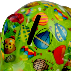 Pomme Pidou  - Spaarpot - Medium - Fish Kelly Groen