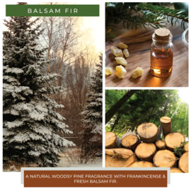 Balsam Fir  geurkaars Cheerful Candle 2 lonten 680 gram