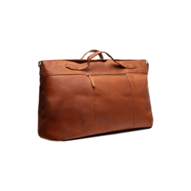 Leren Weekendtas Cognac Mark – The Chesterfield Brand – Reistas van Wax Pull Up Leer 58 cm