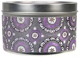 Vintage Violet  geurkaars in blik Greenleaf 35–40 uur brandtijd