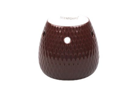 Waxmelt Geurbrander Vase Tear Bordeaux