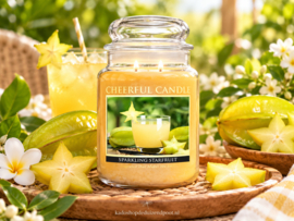 Sparkling Starfruit Geurkaars Cheerful 2 wick 680 gram – 2 lonten
