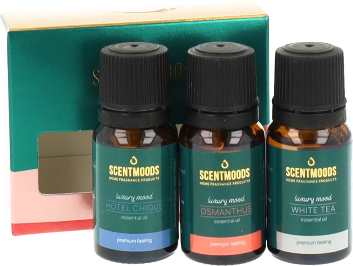 ScentMoods Giftset Luxury Mood 3x10ml | Essentiële oliën