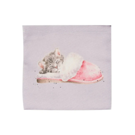 Opvouwbare boodschappentas ‘The Snuggle is Real’ kat – Wrendale Designs