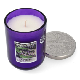 Lavender & Sage Geurkaars soja-wax mix Heart & Home® 75 branduren