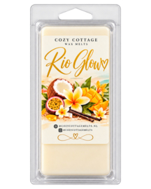 Rio Glow waxmelt 65 gram sojawas Cozy Cottage