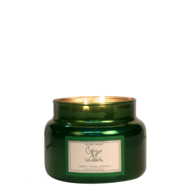 Citrus Wreath Village Candle  Jar Small  55 Branduren