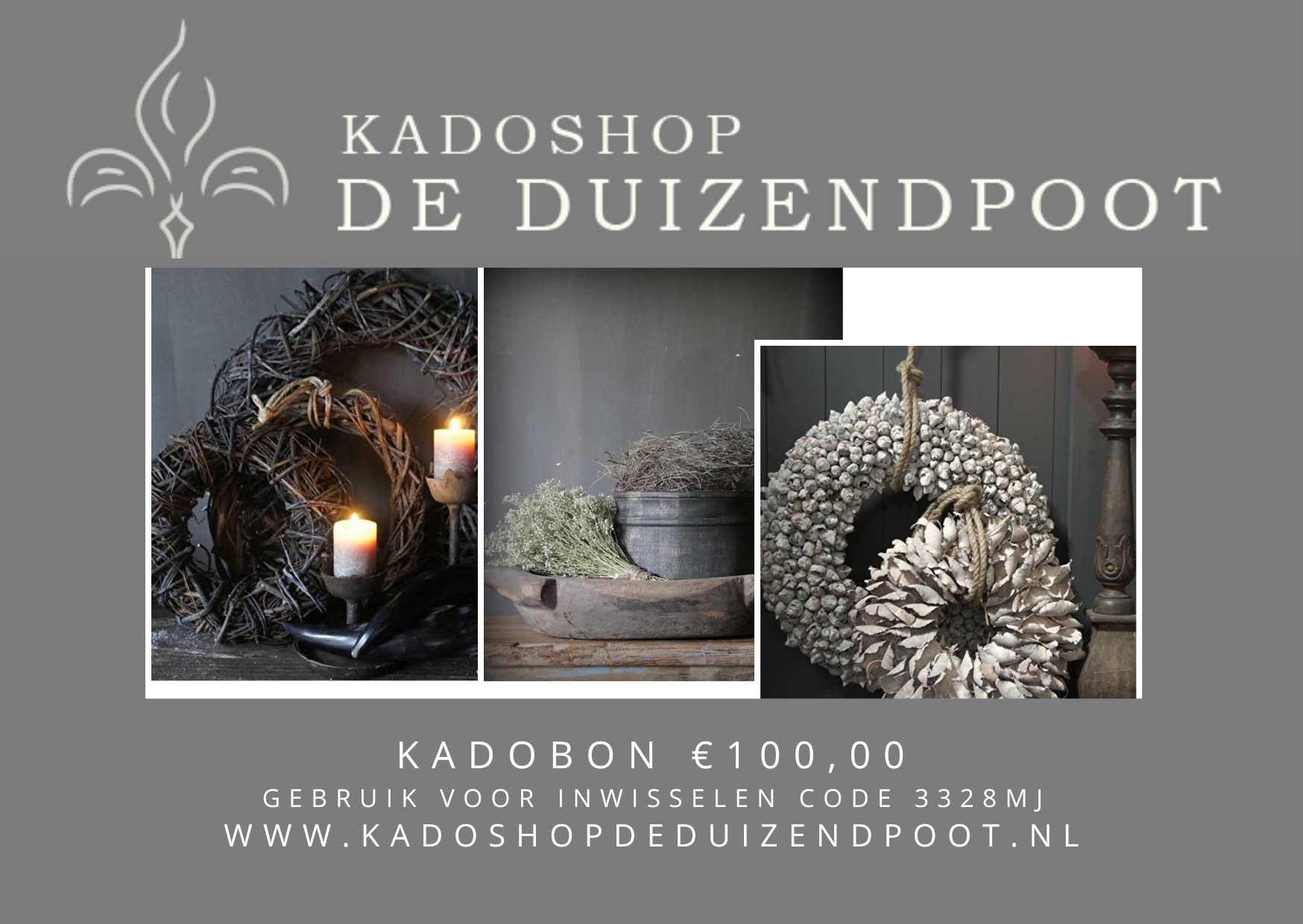 Digitale Kadobon € 100,00