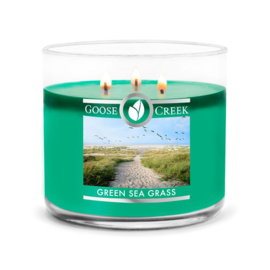 Green Seagrass Goose Creek Candle® 3 Wick 411 gram