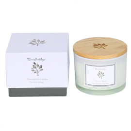 Lime & Mango Woodbridge  large Soy Candle