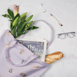 Opvouwbare boodschappentas ‘The Snuggle is Real’ kat – Wrendale Designs