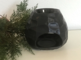 Waxmelt - Olie Geurbrander Chiselled zwart 10,5 X 12,6 cm