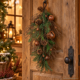 Festoen Bel Betula Picea groen-70cm