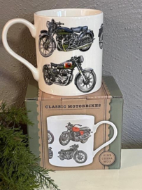 Klassieke motoren Mok  9,5 cm in cadeaubox