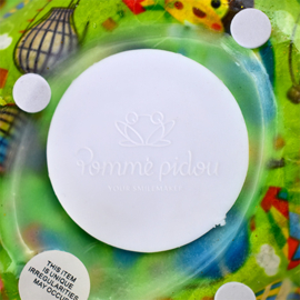 Pomme Pidou  - Spaarpot - Medium - Fish Kelly Groen