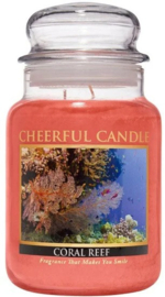 Coral Reef geurkaars Cheerful Candle 2 lonten 680 gram