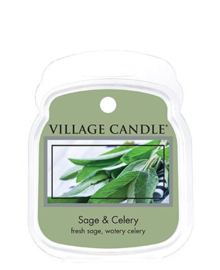 Sage & Celery Village Candle  Waxmelt