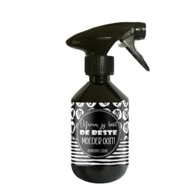 Roomspray met tekst: Mama, jij bent de beste moeder ooit! 300 ml