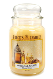 Oriental Nights Price's Candles Large 630 gram