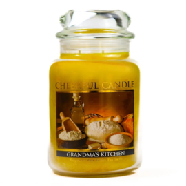 Grandma's Kitchen  geurkaars Cheerful Candle 2 lonten 680 gram
