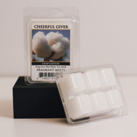 Crisp Cotton Waxmelt 68 gram Cheerful Giver